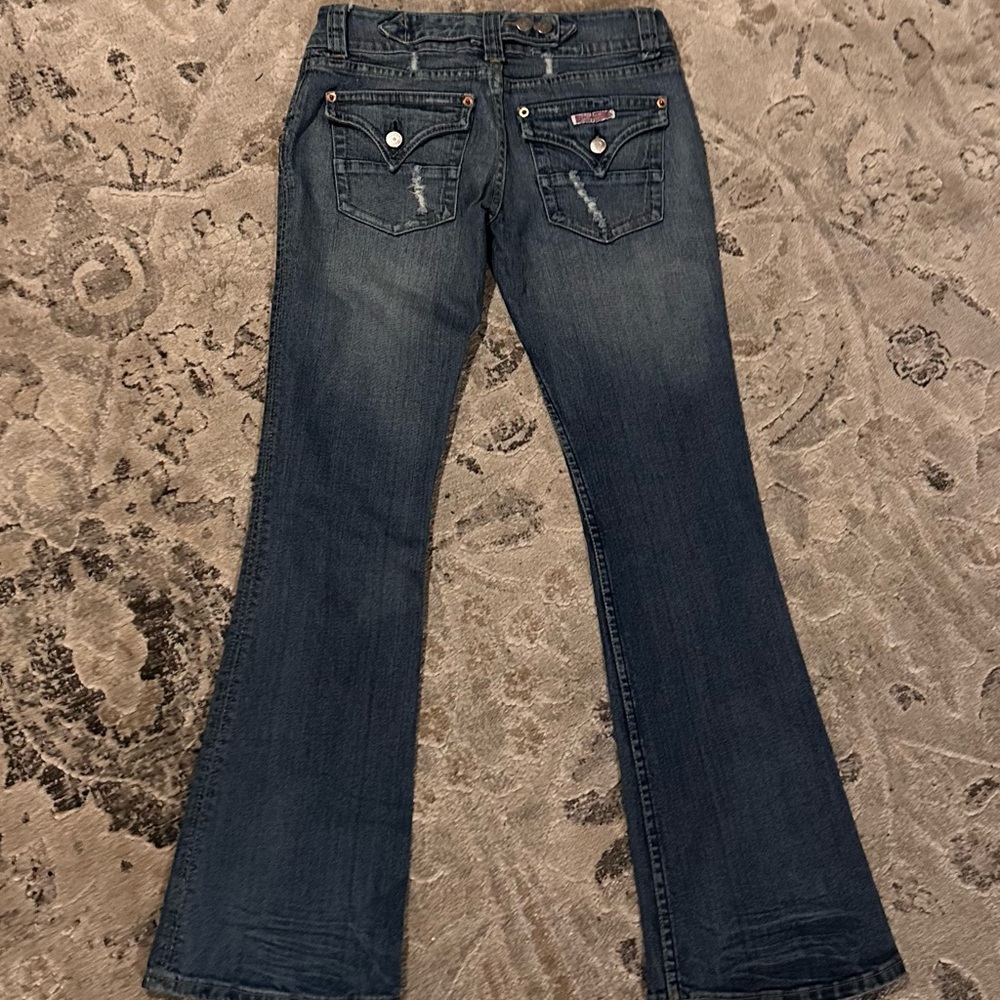Hudson Jeans Blue Flare Wide Leg